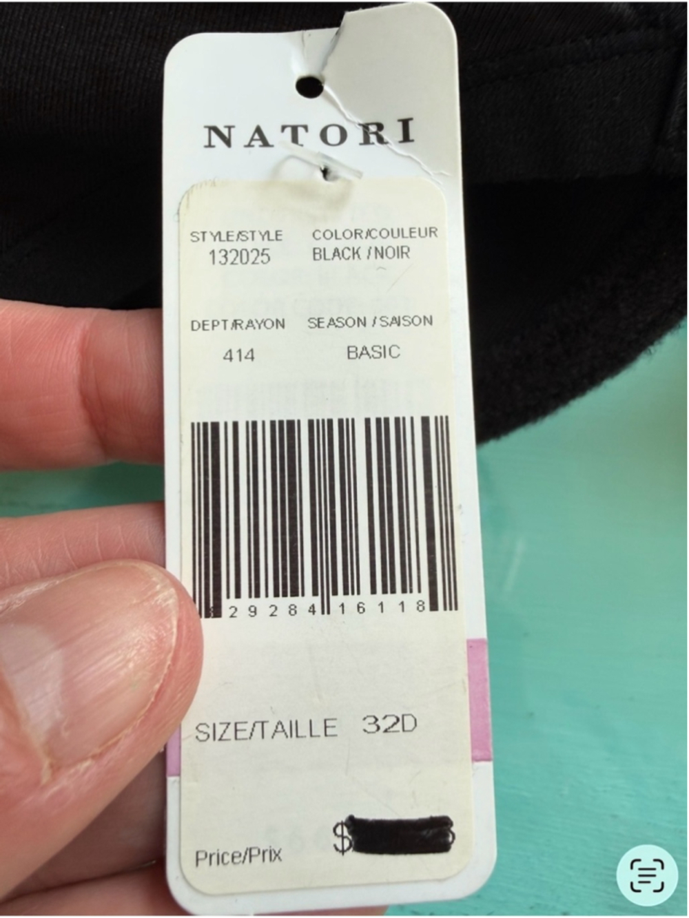 Natori Black Smooth Underwire T-Shirt Bra Size 32D Casual Everyday Supportive - Picture 5 of 7